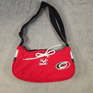 Carolina Hurricanes NHL Shoulder Bag Littlearth Jersey Mesh Red Lace Up Fan Gear